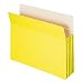 Smead Pocket, Letter, Straight, 1.5-Inch Expansion, Yellow, 25 per Box (73233)