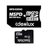 Sandisk製 microSD 2GB MS PRO Duo　変換アダプター付