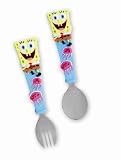 Munchkin Spongebob Squarepants Toddler Fork And Spoon Set