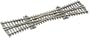 Peco HO Scale Code 100 Insulfrog Single Slip Switch