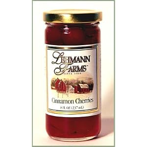 Cinnamon Cherries 8 Oz Jar 6 Jars
