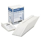 25 Pocket Expanding Time Card Rack, Plastic, White (ACP810118000)