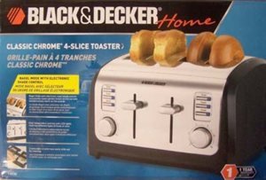 4-Slice Chrome Toaster
