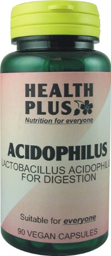 Health Plus Acidophilus Probiotic Digestive Health Supplement - 90 Capsules