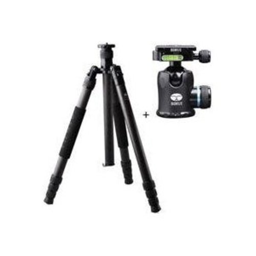 SIRUI M-3204 4 Section Carbon Fiber Tripod, Max Height 69", Supports 39 lbs.- with SIRUI K-30X 44mm Ballhead with Quick Release,