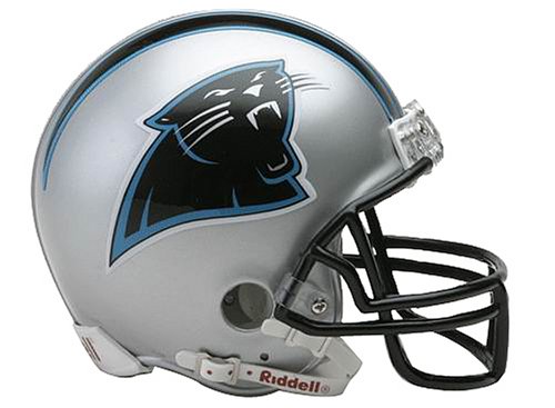 NFL Riddell Football Mini-Helm Carolina Panthers