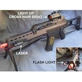 415GQqAvBVL. SL160  NEW M41k2 Spring Airsoft Sniper Rifle Gun 304 FPS with Laser,flashlight,bipod 18 Round Magazin