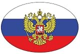Produkt-Bild: Autoaufkleber Wappen Fahne Russland Adler NEU Aufkleber