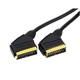 Hama Scart-Verbindungskabel Stecker - Stecker, 1,5 m