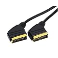 Hama Scart-Verbindungskabel Stecker - Stecker, 1,5 m