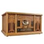 Excalibur RD54 3-in-1 Music Player (Honey Wood Finish)