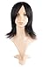 MapofBeauty Ladies Straight Avant Garde Cosplay Wig (Black)