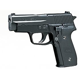 【クリックで詳細表示】No12 シグP228 (10歳以上エアーHOPハンドガン)