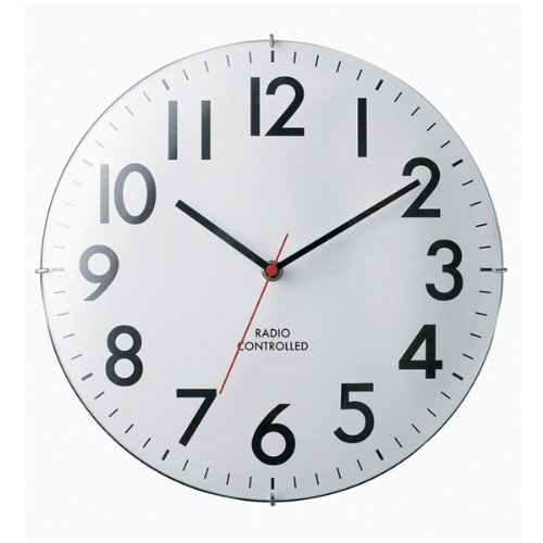【INTERFORM】 インターフォルム WALL CLOCK ＰＬＡＴＺ / プラッツ [CL-4656](BLACK)