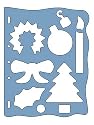Fiskars Christmas Shape Template