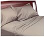 Wamsutta 300-Thread-Count Egyptian Sateen Extra Deep King Sheet Set, Pewter
