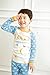 Vaenait Baby 12M-7T Kids Boys Sleepwear Pajama Top Bottom 2 Pieces Set Snow Owl