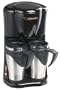 Zojirushi Gourmet Duet Dual-Mug Personal Coffeemaker, Black