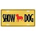 New  English Mastiff / Show Dog  License Plate Dog