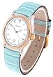 Louis Erard Women's Two-Tone Turquoise Strap Watch
