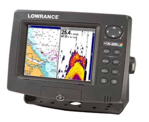 Lowrance LCX-28C HD Fish Finder GPS (50/200 kHz Transducer)