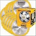 DEWALT DW3578S8 Heavy Duty 10-Pack of 7-1/4-Inch 24 Tooth Framing Blades with FREE DEWALT Soccer Ball