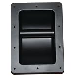 Black Recessed Handle 2 Pack