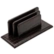 Crocodile /Fx Leather Mail Organizer - BROWN