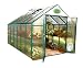 Systems Trading EG45812 Backyard Hobby Greenhouse, Green, 8 By 12 Feet