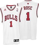 Derrick Rose Chicago Bulls White Youth Replica Adidas NBA Jersey