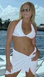 White Lycra French Wrap Swimsuit Coverup - 5 Available Colors