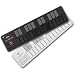 Korg nanoKEY2 Slim-Line USB Keyboard, Black