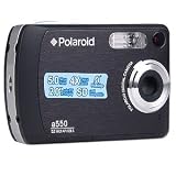 Polaroid - Polaroid A550 5.0MP 4x Digital Zoom Camera (Black)