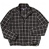 Oxford Golf Mens Half-Zip Polar Fleece Plaid Jackets