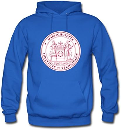 HuaTu Massachusetts Institute of Technology Youth Hoodie Pullover Small Blue