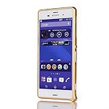 メタル バンパー Xperia エクスペリア Z3 docomo SO-01G au SOL26 softbank 401SO アルミ 枠 各色 (ゴールド) 大塚寧々
