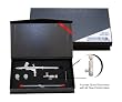 Master Airbrush G255-SET Multi-Purpose Precision Dual-Action Gravity Feed Airbrush Professional Set