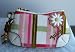 Juicy Couture Daisy Flower Plaid Terry Wristlet Case Bag for IPOD Pink Multi