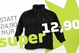natubini Kinder Fleecejacke für Jungen in schwarz, Gr. 128 natubini Kinder Fleecejacke für Jungen in schwarz, Gr. 128