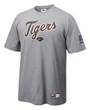 Nike - Detroit Tigers Nike Short Sleeve Grey Practice Tee