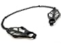 Nipple Clamps Jaws W/ Chain Black