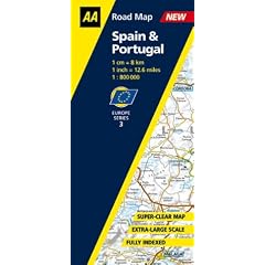 Spain and Portugal (AA Road Map Europe)