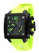 Adee Kaye #AK7115-MIPB Men's Persona Collection Polyurethane Strap Chronograph Watch
