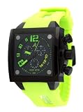 Adee Kaye #AK7115-MIPB Men's Persona Collection Polyurethane Strap Chronograph Watch