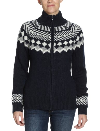 Eddie Bauer Damen Strickjacke 1032824, Gr. 42/44 (L), Blau (navy) Preisvergleich