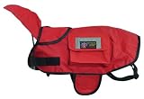 Foul Weather Coats with Removeable Hood Small Red- by Outward Hound