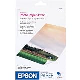 Epson S041458 Borderless Photo Paper (4x6, 20 Sheets)