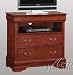 TV Console Louis Phillipe Style in Cherry Finish
