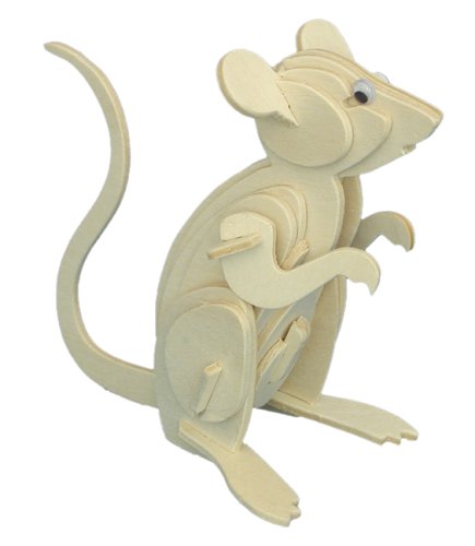 Childrens Toyshop  Toys : Mouse - Woodcraft Construction Kit