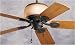 Kitchen & Housewares : Emerson CF680WB Westfield Weathered Bronze Outdoor Ceiling Fan 52" Blade Span